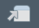 A browser window overlaid by an arrow pointing up and angled to the right.